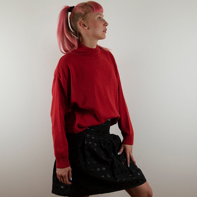 zara blue sweater dress