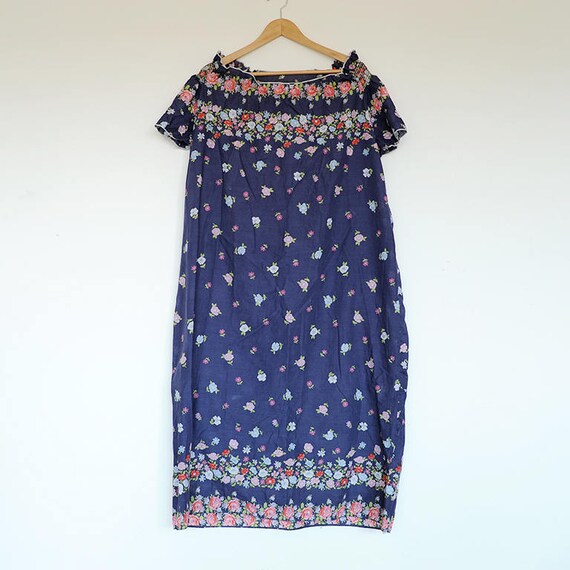 loose tent maxi dress