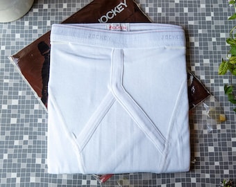 NOS Vintage White Cotton 3/4 Underwear Leggings