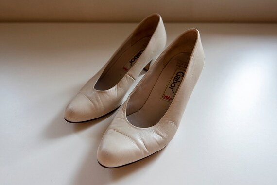 gabor ivory shoes