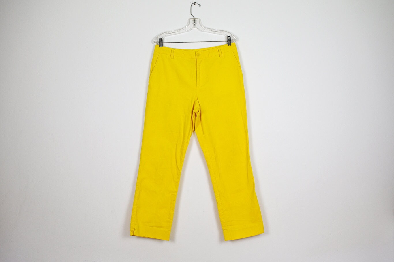Vintage Yellow Corduroy Trouser Pants 