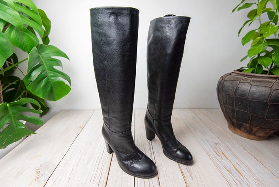 Black Heel Boots -  Canada