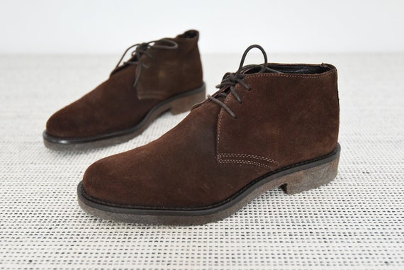 NOS TATAITALIA Vintage Dark Chocolate Brown Suede
