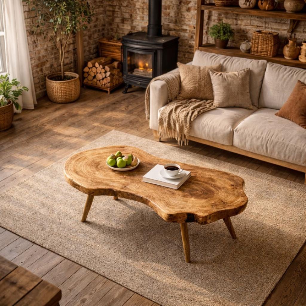 Live edge coffee table - Etsy 日本