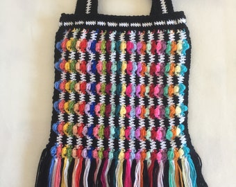 Ripple Crochet  Bag