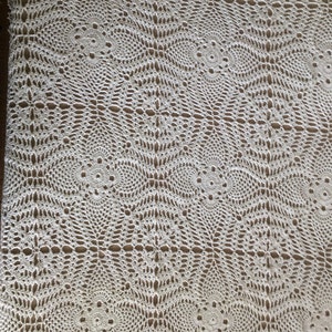 Crochet lace blanket image 2