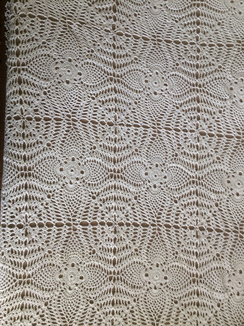 Crochet lace blanket image 2