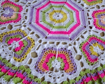 Butterflies Crochet Blanket