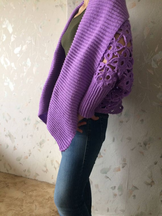 rasheeda crochet cardigan