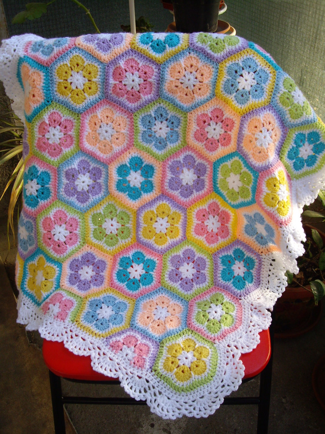 African flower square crochet pattern hotsell
