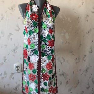 Irish Crochet Scarf