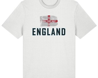 England 2026 WM T-Shirt – Klassisches Fußball Fan T-Shirt