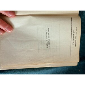 The Basic Writings Of Sigmund Freud By Modern Library Hardcover Vintage image 6