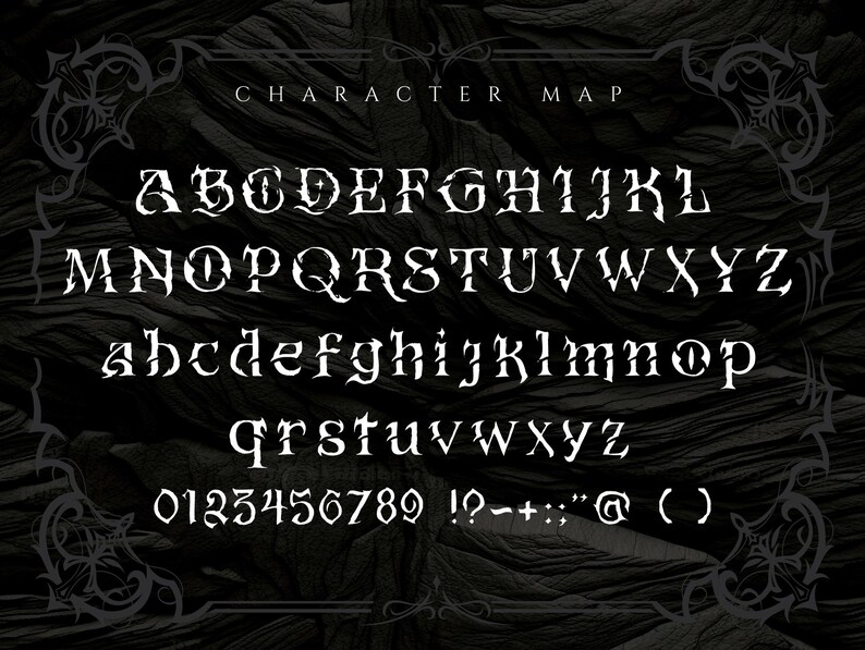 Horn Dragon Font – Medieval Gothic Fantasy Typeface for Headlines, Rpgs ...