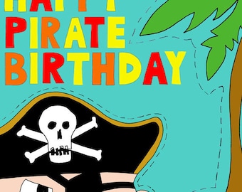 Printable Pirate Party CD