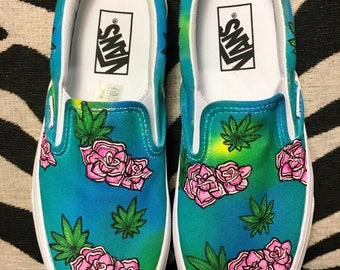 Flowers on Flowers Themed Vans