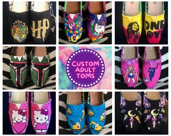 Toms adultos personalizados