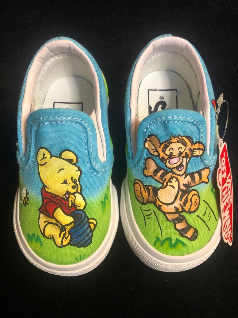 Custom Kids Vans Etsy