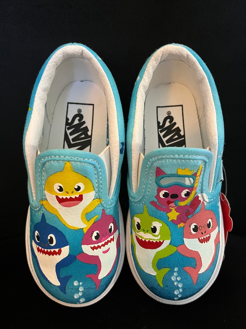 Custom Kids Vans Etsy