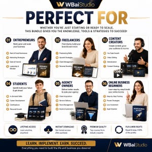 Ultimate 2000+ GB Online Course Bundle with Resell Rights | AI, Marketing, Business, Dropshipping, YouTube & Freelancing image 3