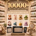 10000+ Crochet Patterns Bundle PDF | Amigurumi Pattern Mega Collection | Beginner Freindly Plushie Pattern | Cute Animal | Instant Download product logo