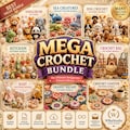 Mega Crochet Patterns Bundle PDF | Amigurumi Pattern Mega Collection | Beginner Freindly Plushie Pattern | Cute Animal | Instant Download