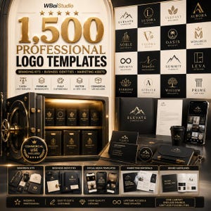 5000GB Ultimate Graphic Design Pack | 100K+ Creative Assets | T-Shirt Designs, SVG, Logo, Mockups, Social Media Templates | Commercial Use image 10
