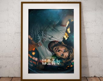 Poster da parete del film "Hail Mary" rimasterizzato, stampa fotografica ultra lucida. Acquista 2 e ricevi 1 in omaggio.