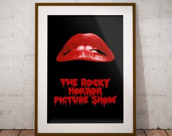 Poster da parete rimasterizzato del film The Rocky Horror Picture Show, stampa fotografica ultra lucida. Acquista 2 e ricevi 1 in omaggio.
