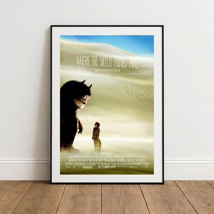 Where The Wild Things Are Remastered Wall Art Poster Luxury High Quality Print A5 A4 A3