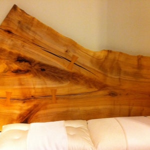 Live Edge Headboard, Hard Maple image 1