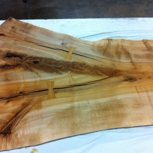 Live Edge Headboard, Hard Maple image 3