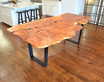 Live Edge Dining Table, Maple Table, Wood Slab Dining Table, Live Edge Dining Table, Wood Slab Table, Single Slab Table Tops, Modern Table