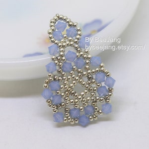 Earrings Pattern Lilith Beading Tutorial PDF image 2