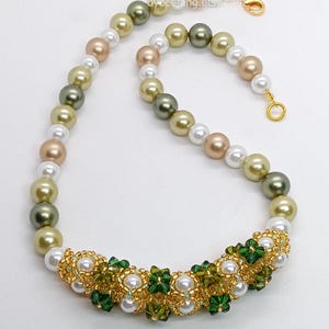 Necklece Tutorial, Lachesis Necklace, Beading Pattern, Beading Tutorial, PDF file, Digital Download