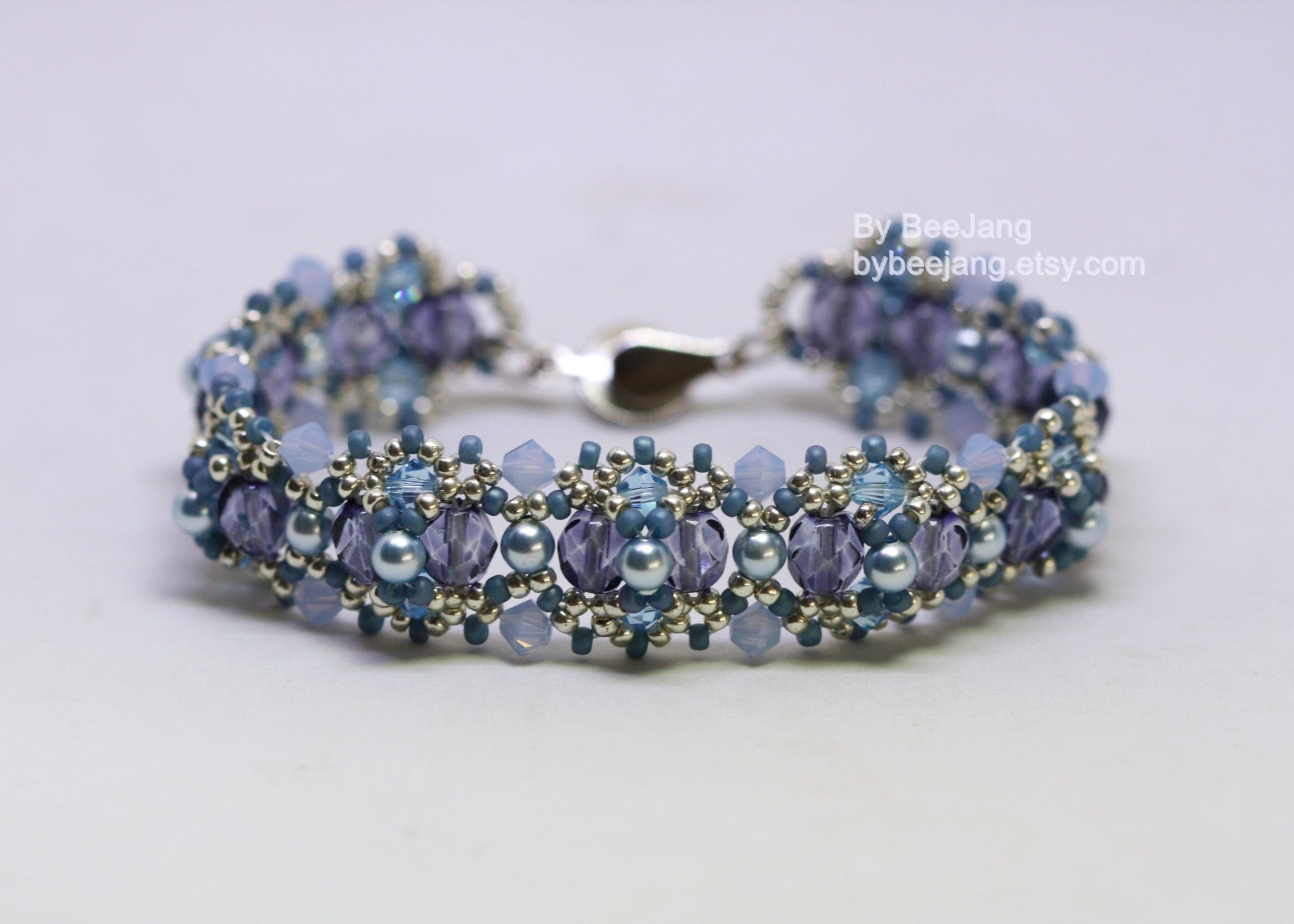 Beading Tutorials Linda Bracelet Beadweaving Pattern - Etsy