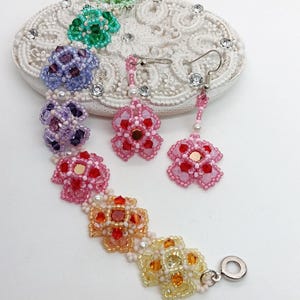 Earrings Pattern - Apila - Beading Tutorial - Earring Tutorial - PDF