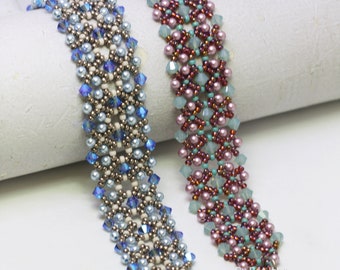 Beading Pattern - Layla Bracelet - Bracelet Tutorials - Digital Download - PDF
