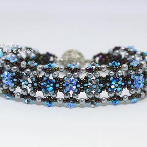 Bracelet Tutorials, Florentina, Beading Pattern, PDF