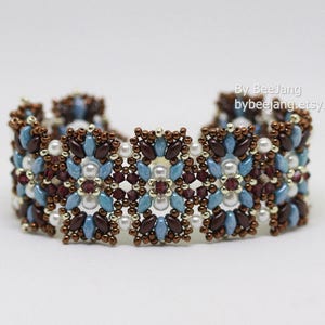 Armband-Tutorial - Aulea - Perlenmuster - Digitaler Download