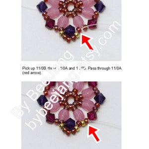 Beading Patterns Rosamund Bracelet Bracelet Tutorials Digital Download PDF image 9