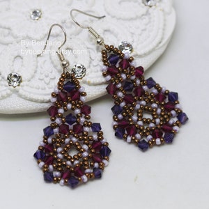 Earrings Pattern Lilith Beading Tutorial PDF image 10