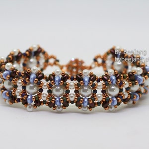 Beading Tutorial - Althea - Bracelet Pattern - PDF