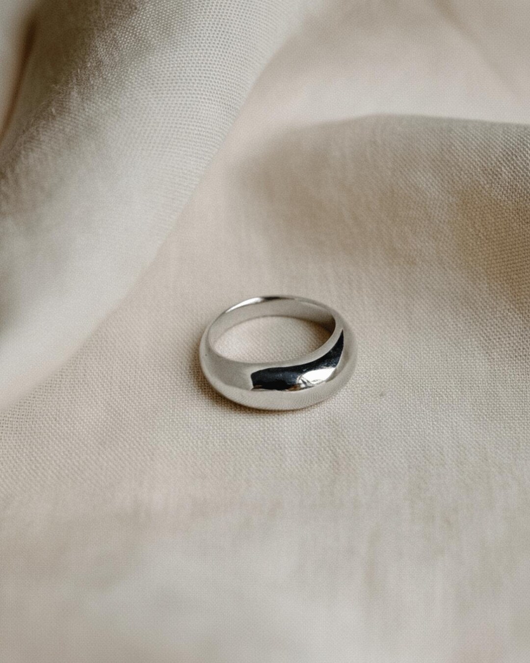 Arch Ring - Dome Ring - Modern Stacking Ring - Etsy