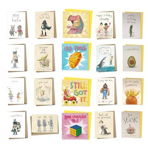 Jahresvorrat an Karten! - 20er Pack - ÜBER 25% SALE - Geburtstag, Hochzeiten, Jubiläum, Freundschaft, Glückwünsche, neues Baby