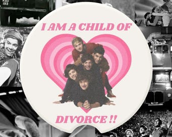 One Direction 'Child Of Divorce' Car Coasters