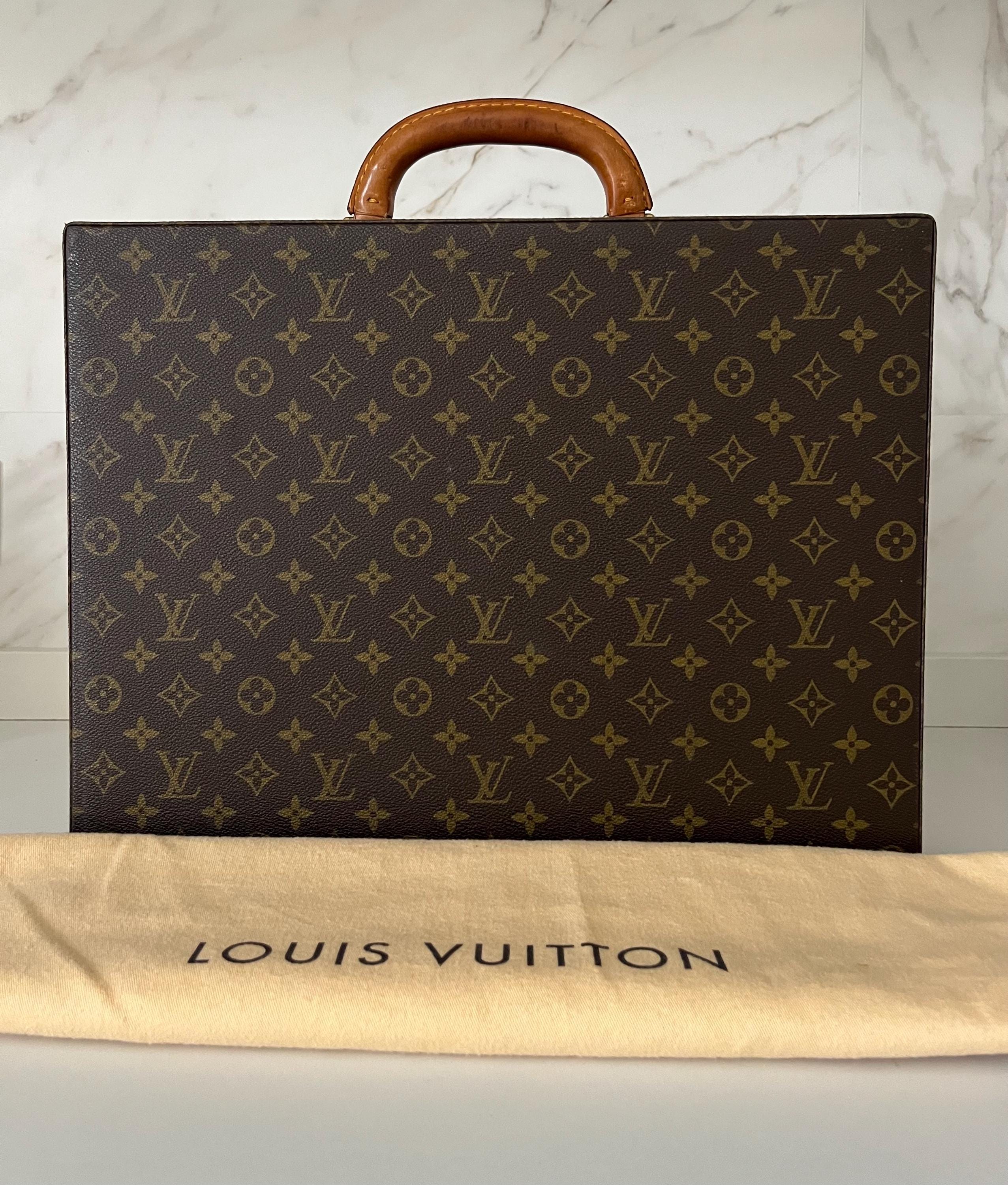 Louis Vuitton Président Attache Case 1984 – Vintage Monogram Hard
