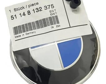 Rondelle de remplacement pour badge emblème de capot b-m-w 82 mm 51148132375 + passe-fils...