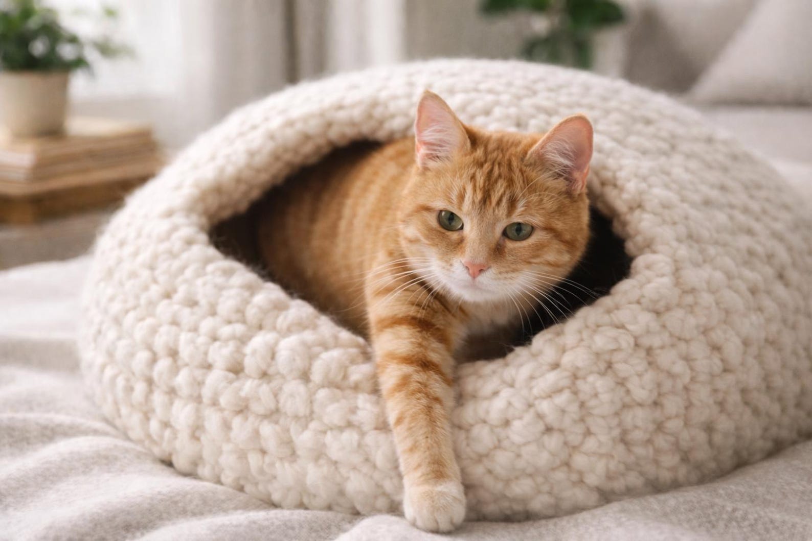 Cozy Crochet Cat House Pattern | Beginner Friendly PDF - Etsy