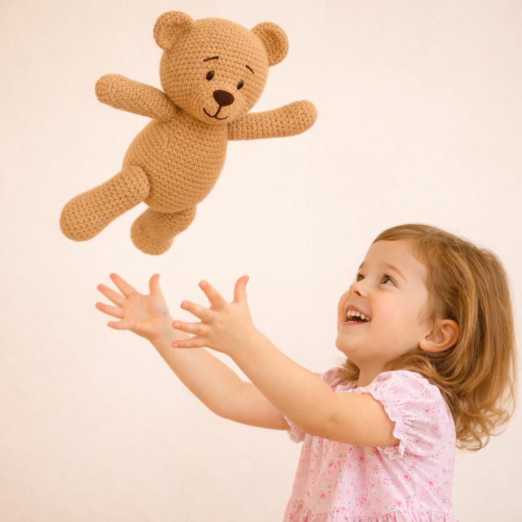 Giant Teddy Bear Crochet Pattern PDF – Easy Amigurumi Plush, Instant ...